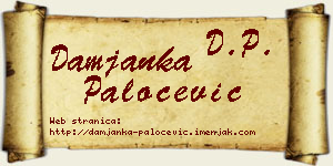 Damjanka Paločević vizit kartica